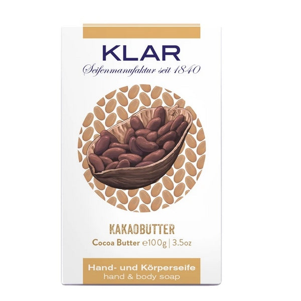 Klarseife Kakaobutter 100g palmölfrei Klarseifen Gutes aus Deutschland
