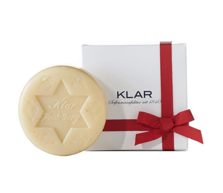Klarseife exclusiver Weihnachtstaler Zimt 125g Klarseifen Gutes aus Deutschland