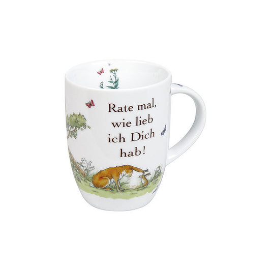Könitz Becher Rate mal wie lieb ich Dich hab