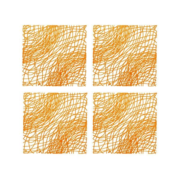 koziol SILK Dekoelement orange, 4 Stk. koziol Gutes aus Deutschland