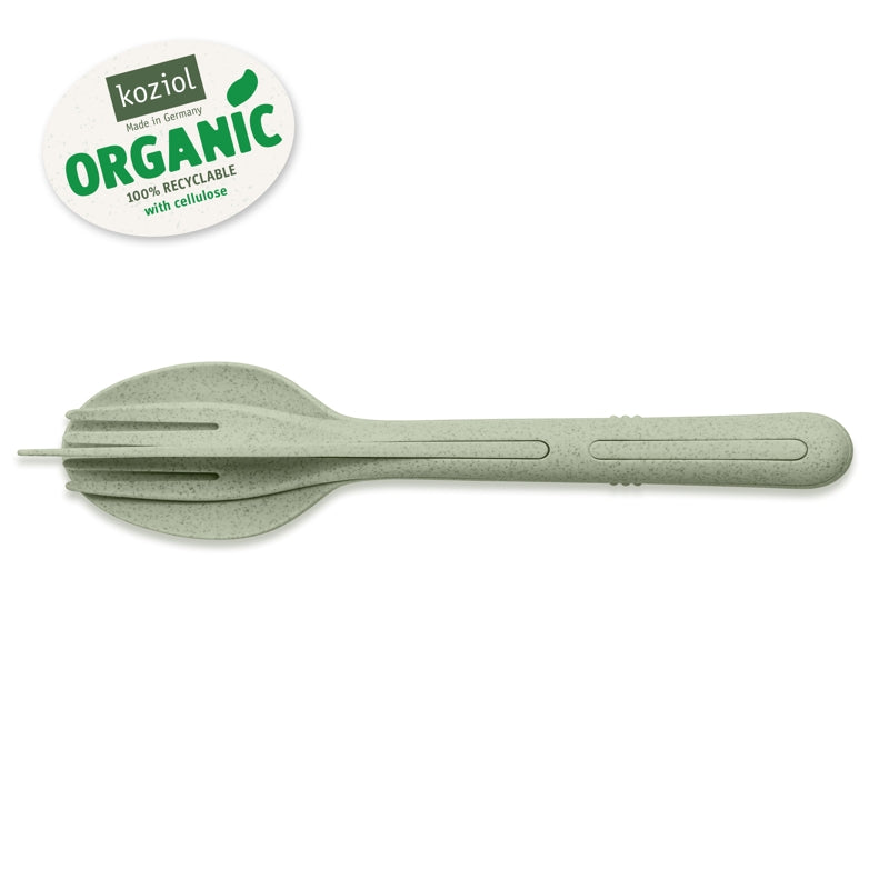 koziol Besteck KLIKK 3-teilig, organic green koziol Gutes aus Deutschland