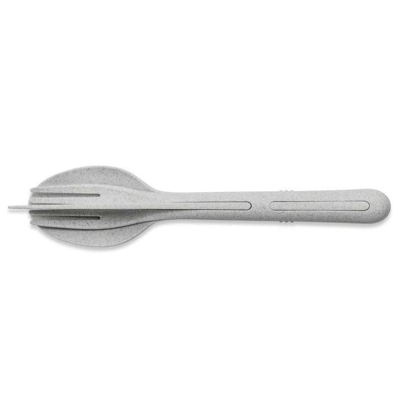koziol Besteck KLIKK 3-teilig, organic grey koziol Gutes aus Deutschland
