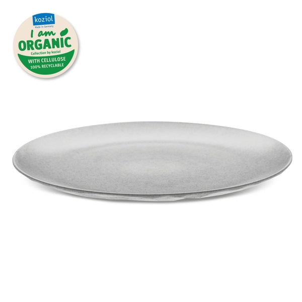 koziol Flacher Teller CLUB PLATE 260mm organic grey