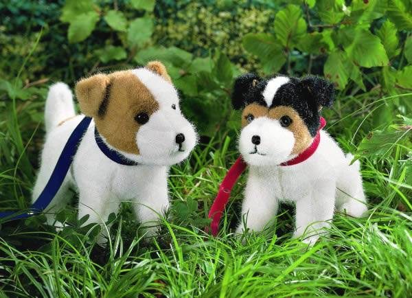 Kösener Plüschtier Jack-Russel Jacky, sitzend, 22cm Kösener Spielzeug Manufaktur Gutes aus Deutschland