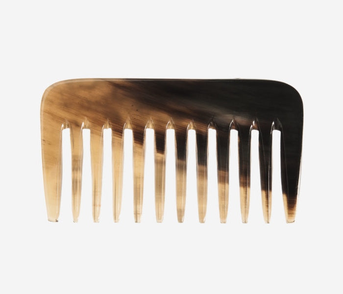 Kost Lockenkamm Horn, extra breit 10cm braun Kost Kamm Gutes aus Deutschland