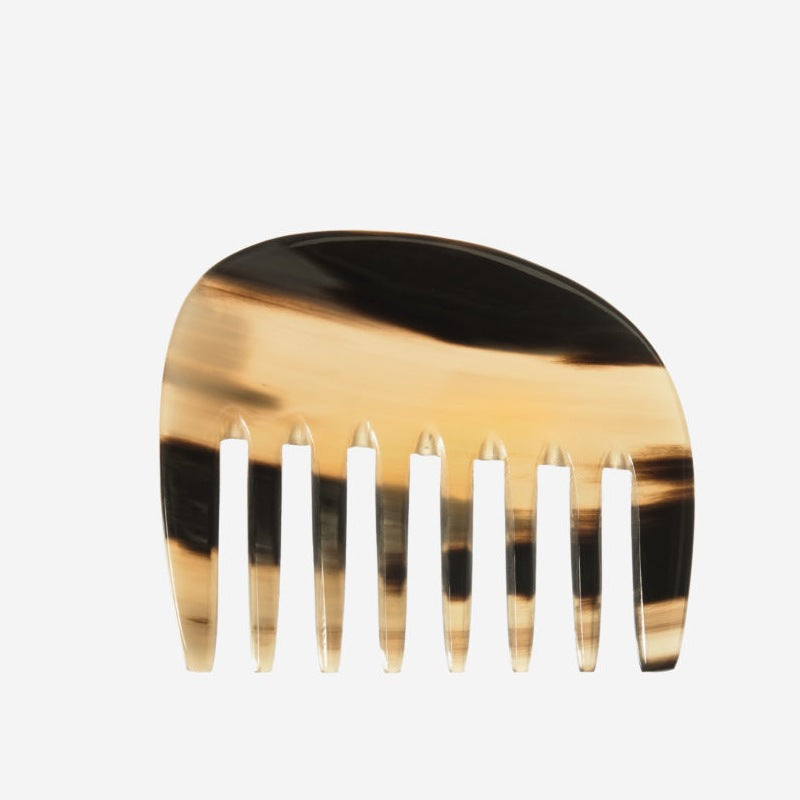 Kost Lockenkamm Horn, extra breit 10cm braun Kost Kamm Gutes aus Deutschland