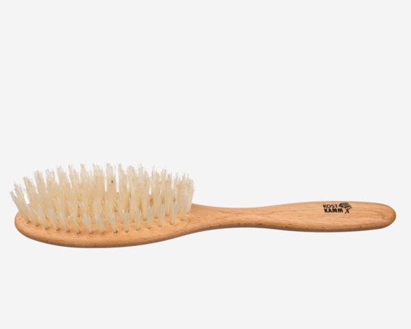 Kost Holzbürste Buche, 7-reihig, feste Naturborsten, 21cm braun Kost Kamm Gutes aus Deutschland