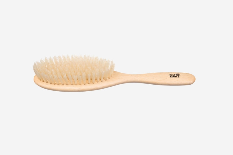 Kost Holzbürste Buche, 10-reihig, feste Naturborsten, 22cm braun Kost Kamm Gutes aus Deutschland