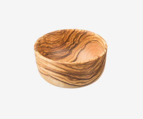 Kost Rasierseifenschale aus geöltem Olivenholz braun