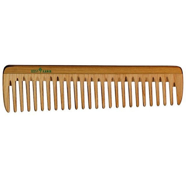 Kost Frisierkamm natur, extra grob 19cm braun