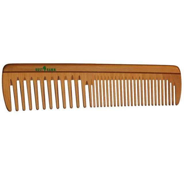 Kost Frisierkamm natur, grob/extra grob 19cm braun Kost Kamm Gutes aus Deutschland