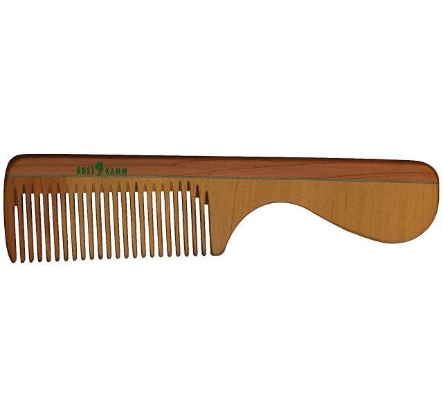 Kost Griffkamm natur, grob 18cm braun Kost Kamm Gutes aus Deutschland