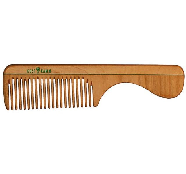 Kost Griffkamm natur, grob 16cm braun Kost Kamm Gutes aus Deutschland
