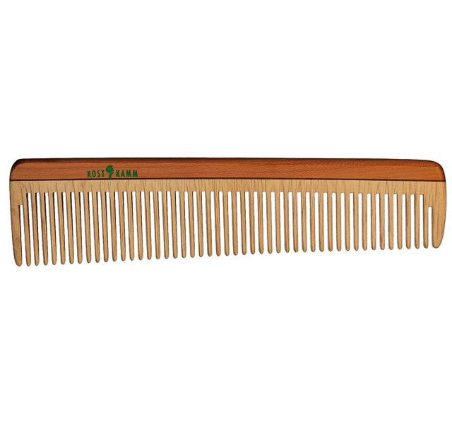Kost Frisierkamm natur, grob 18cm braun Kost Kamm Gutes aus Deutschland