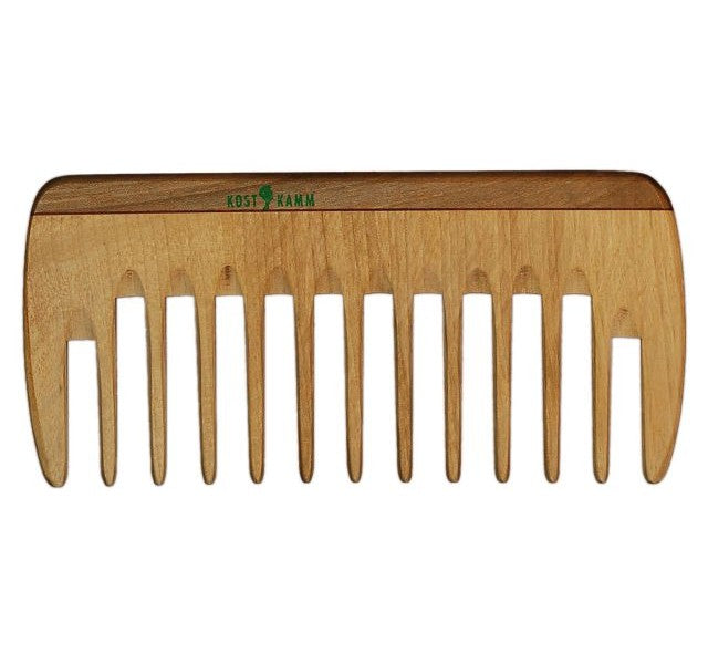 Kost Lockenkamm natur, extrem-grob 16cm braun Kost Kamm Gutes aus Deutschland