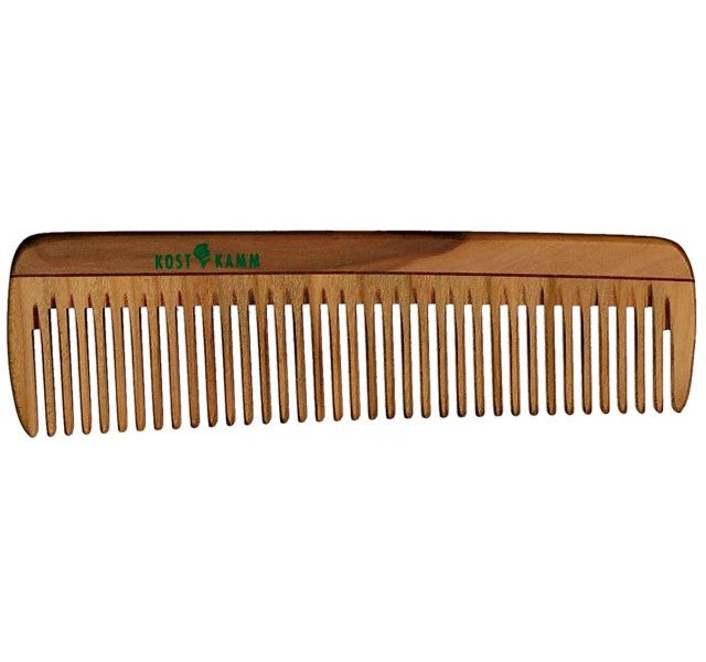 Kost Taschenkamm natur, grob 14cm braun Kost Kamm Gutes aus Deutschland