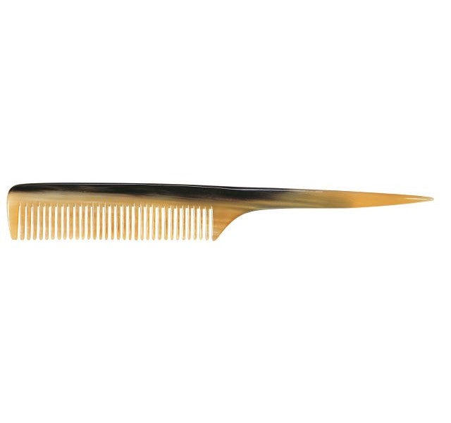 Kost Toupierkamm, Horn, fein, 19cm, mit Spitze braun Kost Kamm Gutes aus Deutschland