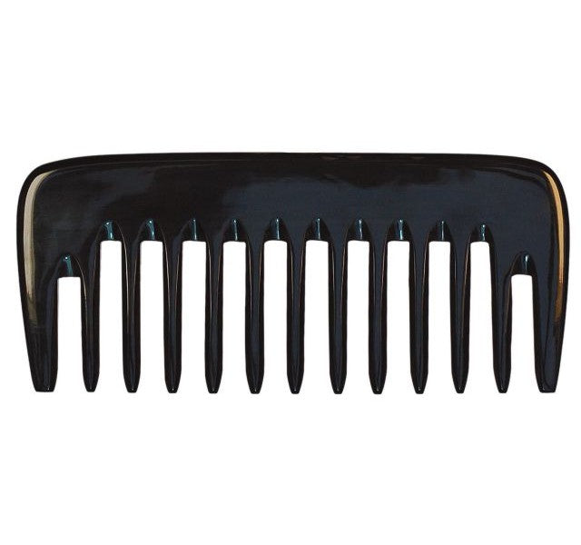 Kost Lockenkamm, Horn, extrem grob, 16cm braun