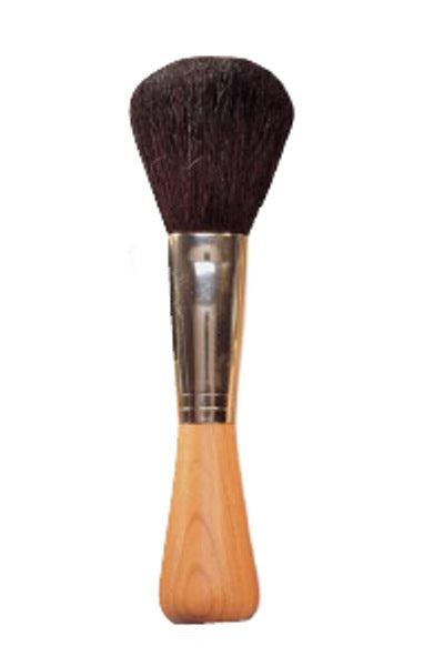 Kost Puderpinsel mit Ziegenhaar 17cm Maxi Volumen braun Kost Kamm Gutes aus Deutschland
