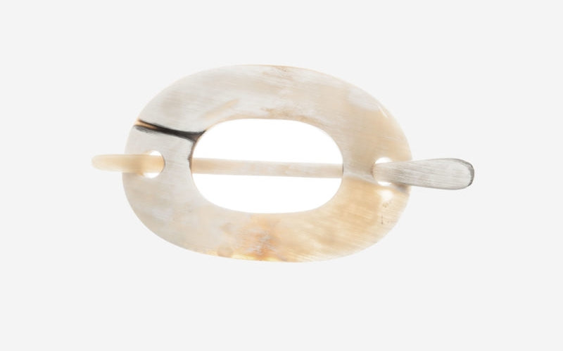 Kost Haarspange aus Wasserbüffelhorn mit Stab Kost Kamm Gutes aus Deutschland