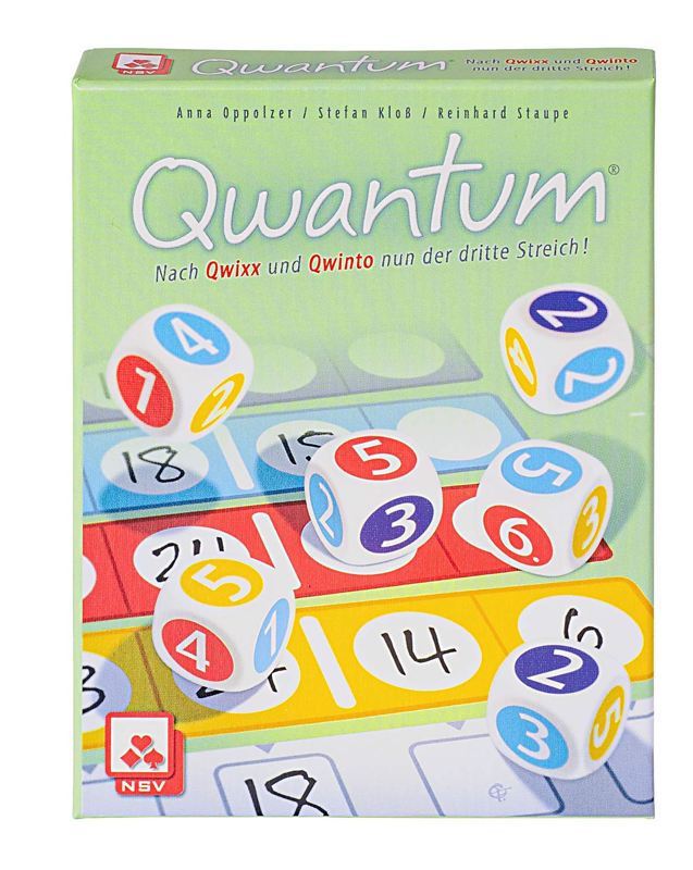 NSV Qwantum - das spannende Würfelspiel ab 8 Jahren Nürnberger Spielkarten Verlag Gutes aus Deutschland