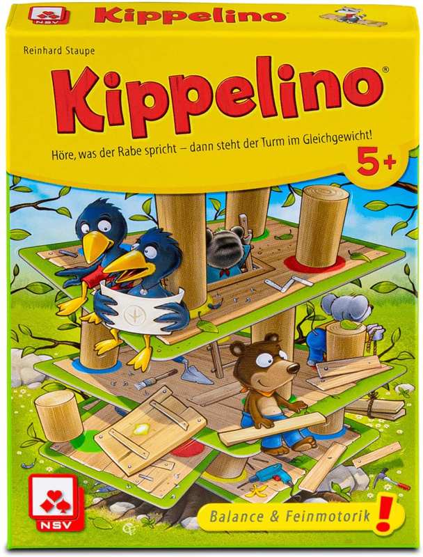 NSV Kippelino ab 5 Jahren Nürnberger Spielkarten Verlag Gutes aus Deutschland