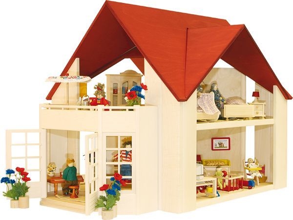 Rülke Holzspielwaren Puppenhaus "Solitaire" Rülke Gutes aus Deutschland