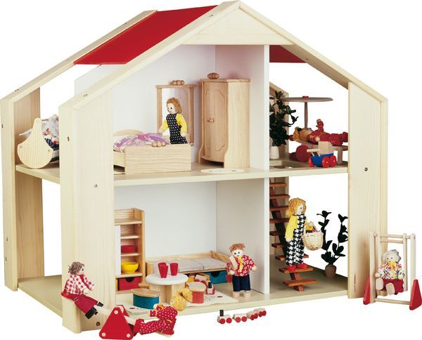 Rülke Holzspielwaren Puppenhaus"Sonnenschein" Rülke Gutes aus Deutschland