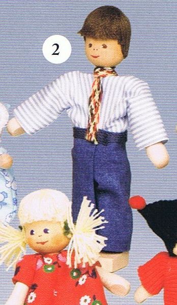 Rülke Holzspielwaren HolzpüppchenVater Rülke Gutes aus Deutschland