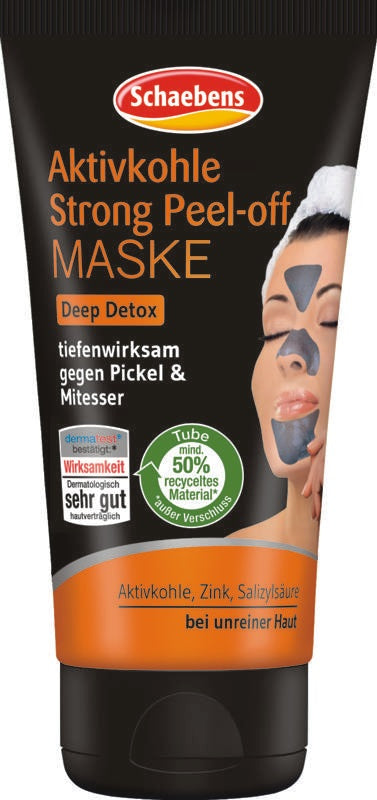 Schaebens Aktivkohle Strong-Peel-off Maske 75ml