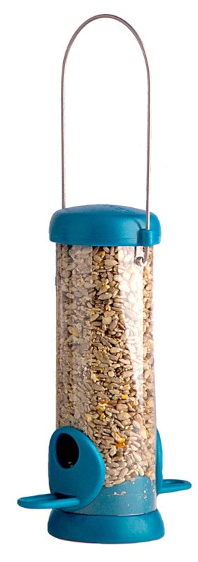 Schwegler Vogelhaus Futtersäule Birdlover little - blau