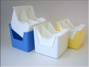 Sonja Plastic Bestecktrockner 2-teilig mit Auffangbehälter