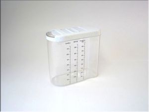 Sonja Plastic Schüttbox mit Skala 1l