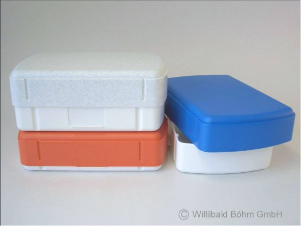 Sonja Plastic Brotzeitdose höhenverstellbar eckig