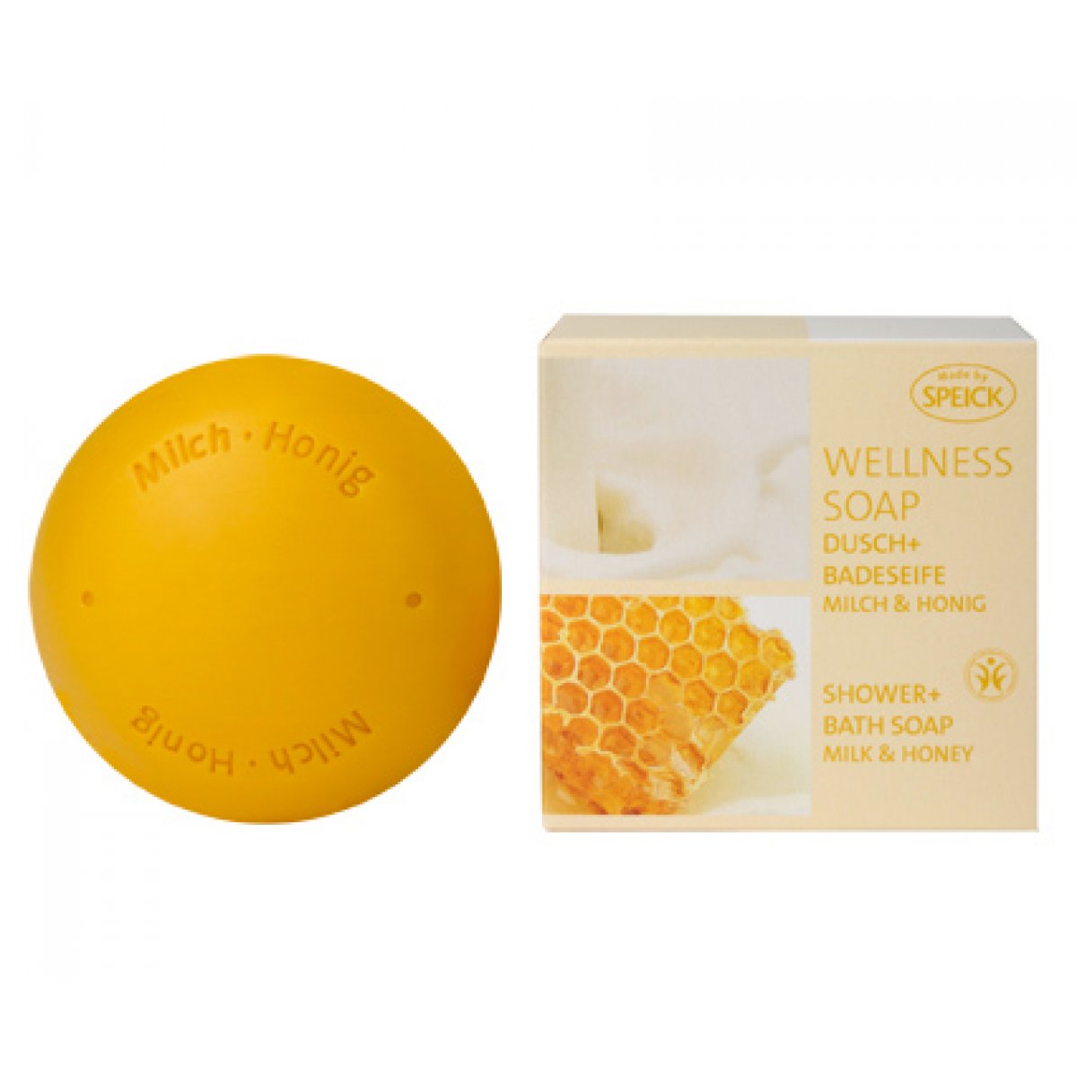 Speick Wellness Soap Milch + Honig, 200g, made by speick