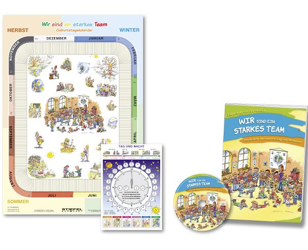 Stiefel Liederbuch mit Musik-CD Wir sind ein starkes Team Stiefel Group Gutes aus Deutschland