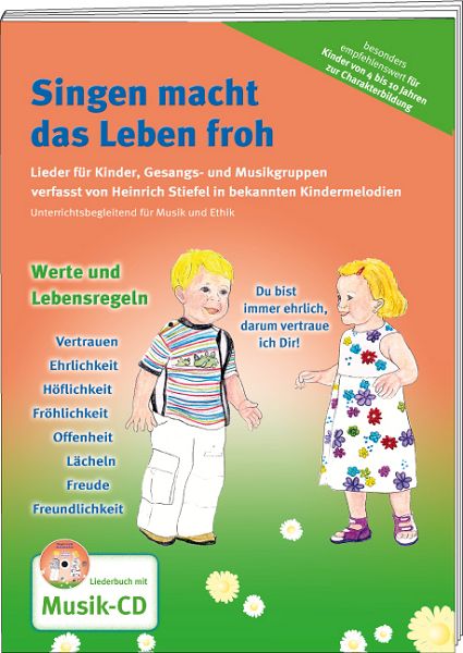 Stiefel Liederbuch mit Musik-CD Singen macht das Leben froh