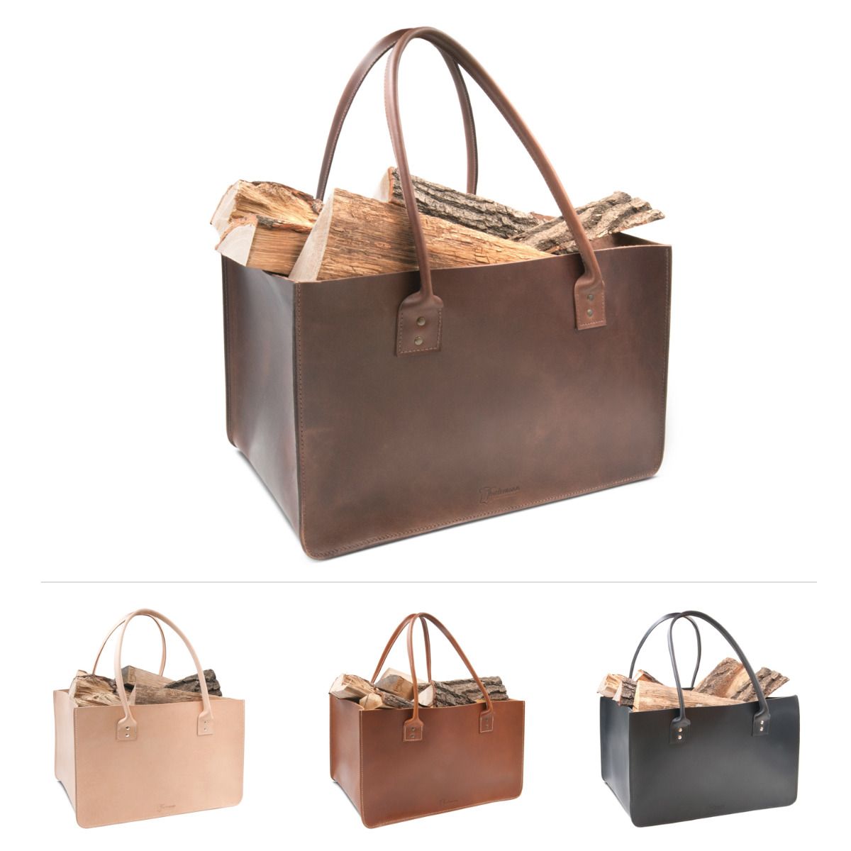 Thielemann Kaminholztasche in 4 Farben