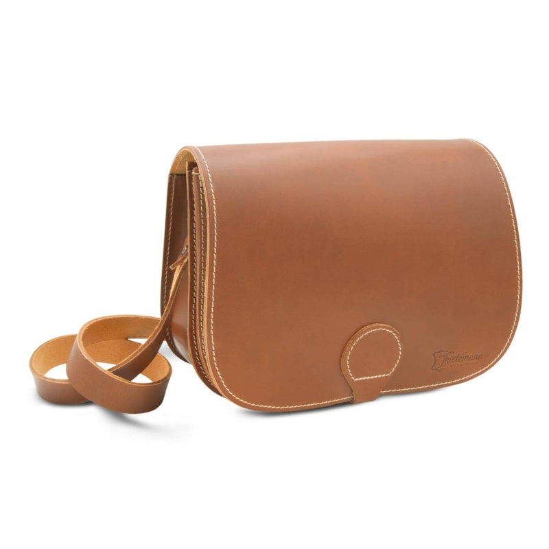 Thielemann Leder Damenhandtasche (Jagdtasche), 3 Fächer