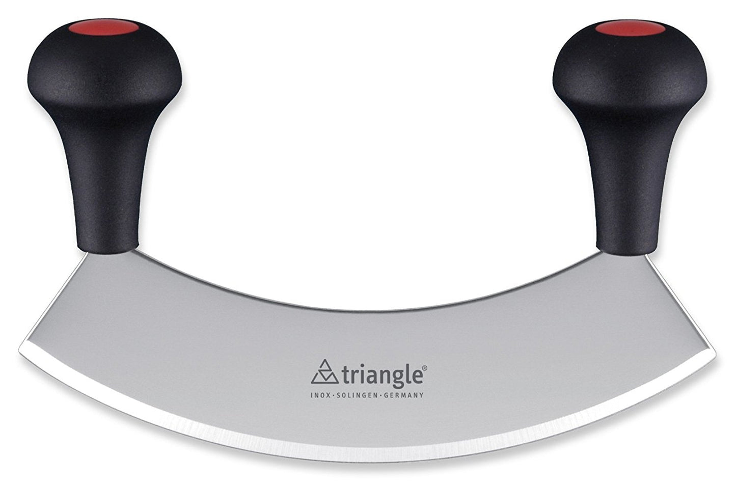 triangle Wiegemesser 23cm einschneidig schwarz