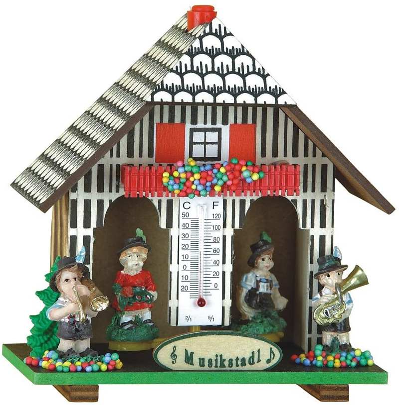 Wetterhaus Musikantenstadl 12cm
