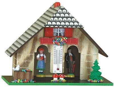 Wetterhaus Schwarzwaldhaus 21cm