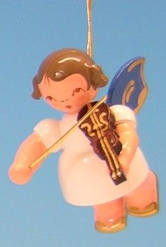 Weihnachtsengel mit Violine, Baumschmuck Uhlig Gutes aus Deutschland