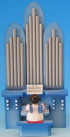 Engel an der Orgel, 185 mm Uhlig Gutes aus Deutschland