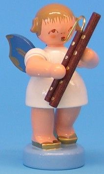 Engel stehend mit Fagott, Höhe 60 mm Uhlig Gutes aus Deutschland