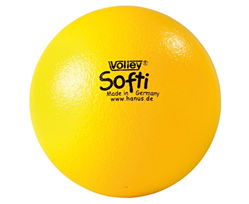 VOLLEY Softi Ball gelb, extra weich