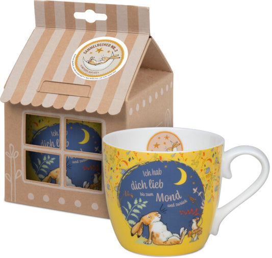Könitz Becher Bis zum Mond im Geschenkkarton Könitz Porzellan Gutes aus Deutschland