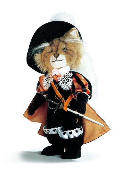 Kösener Plüschtier Musketier orangen 40cm