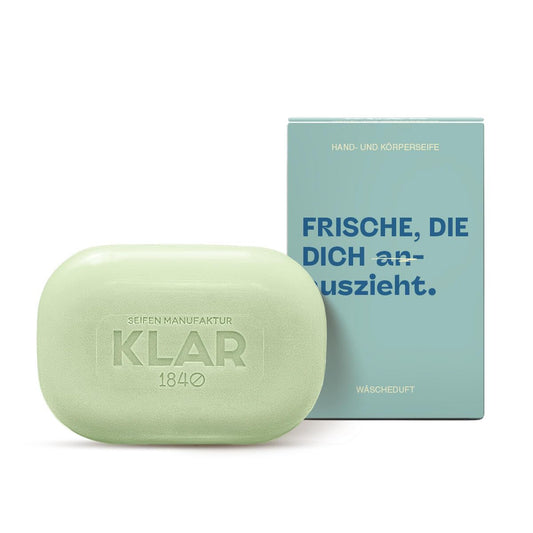 Klar Seifen – Duschseife Wäscheduft 135g