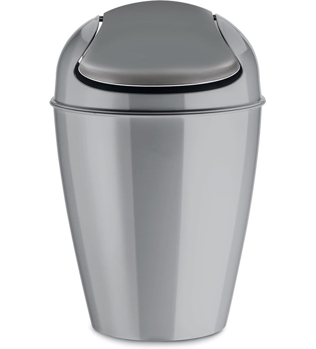 koziol Schwingdeckeleimer DEL 5l, S cool grey